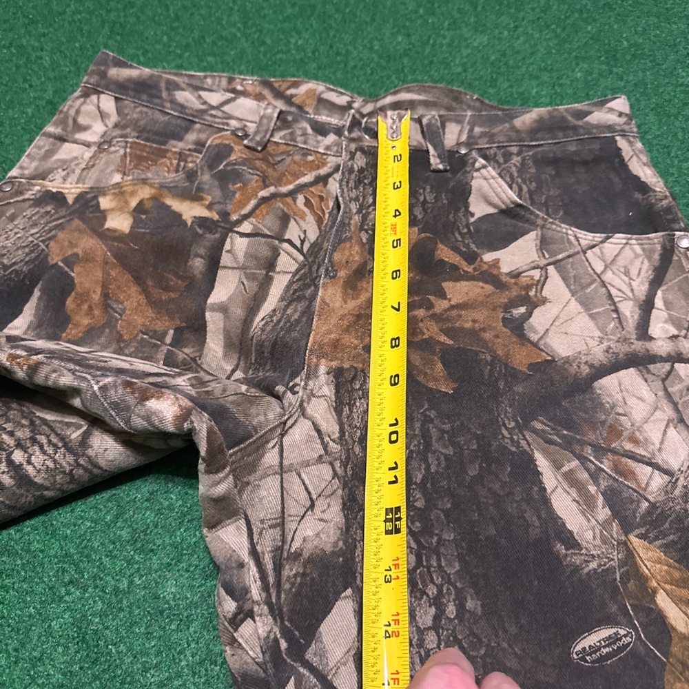 Vintage Wrangler Realtree Pro Gear 34x30 Camo Wide Leg Baggy Hip Hop Pants - Picture 10 of 10